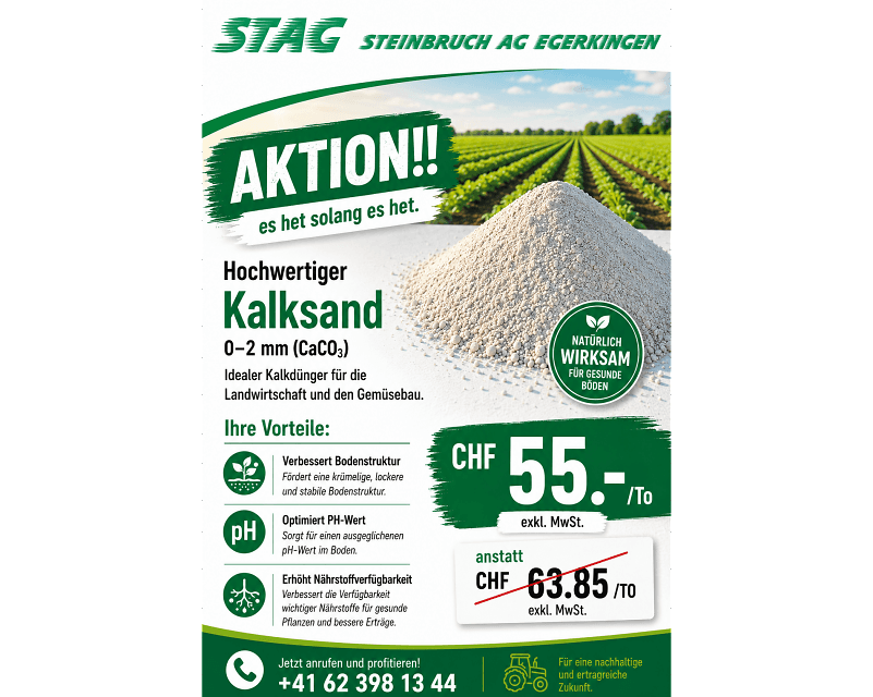Aktion Kalksand 0 - 2 mm