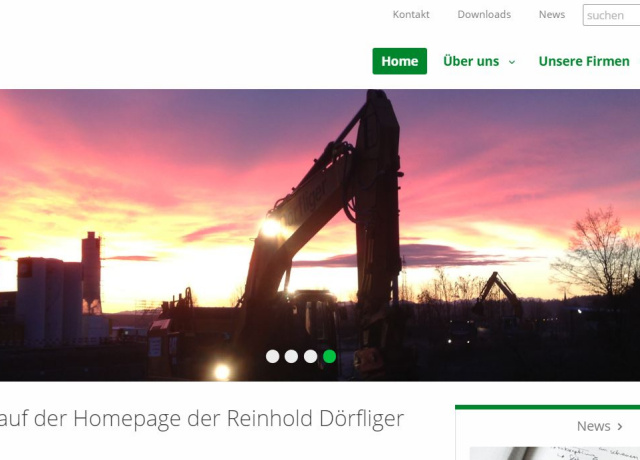 Neue Homepage der Dörfliger Gruppe